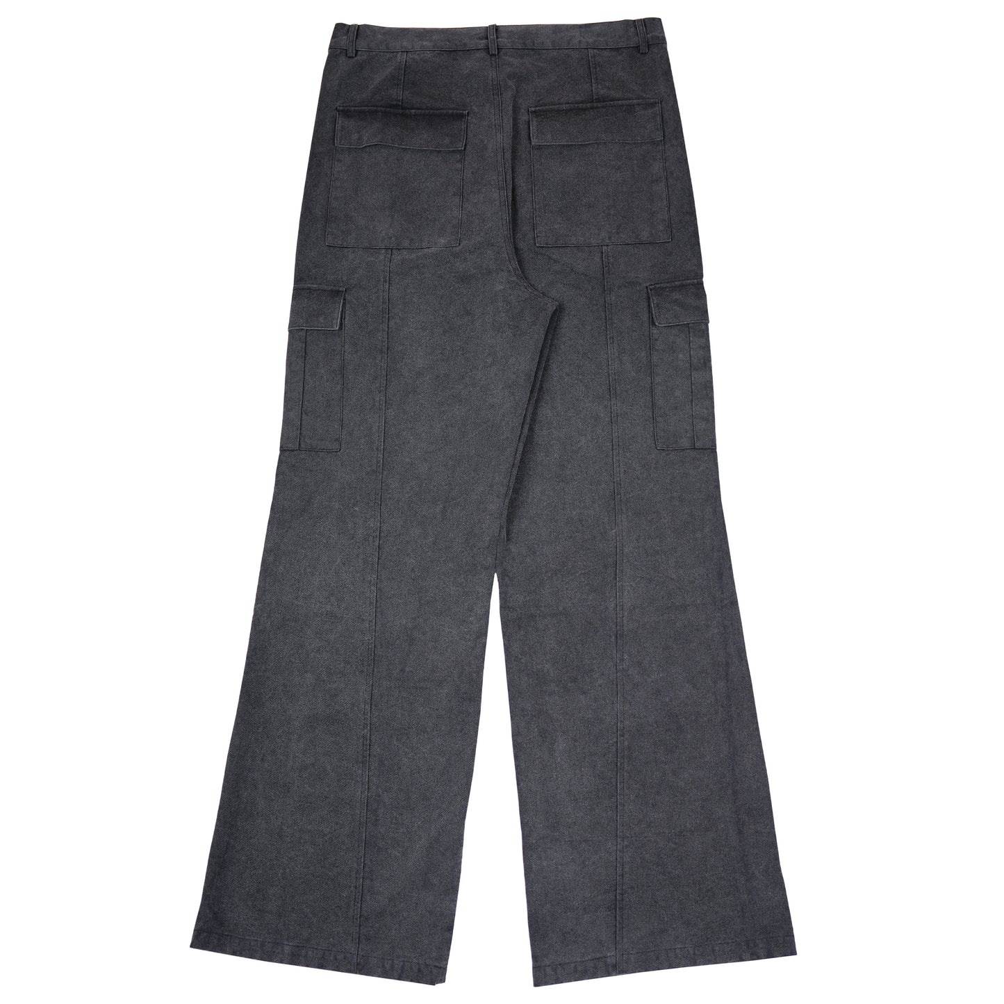 BLACK CARGO PANTS